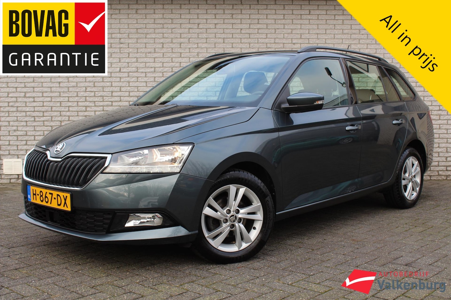 Skoda Fabia Combi - 1.0 TSI Greentech 95pk Ambition | Carplay | PDC | Cruise | NAVI | LED | Airco - AutoWereld.nl