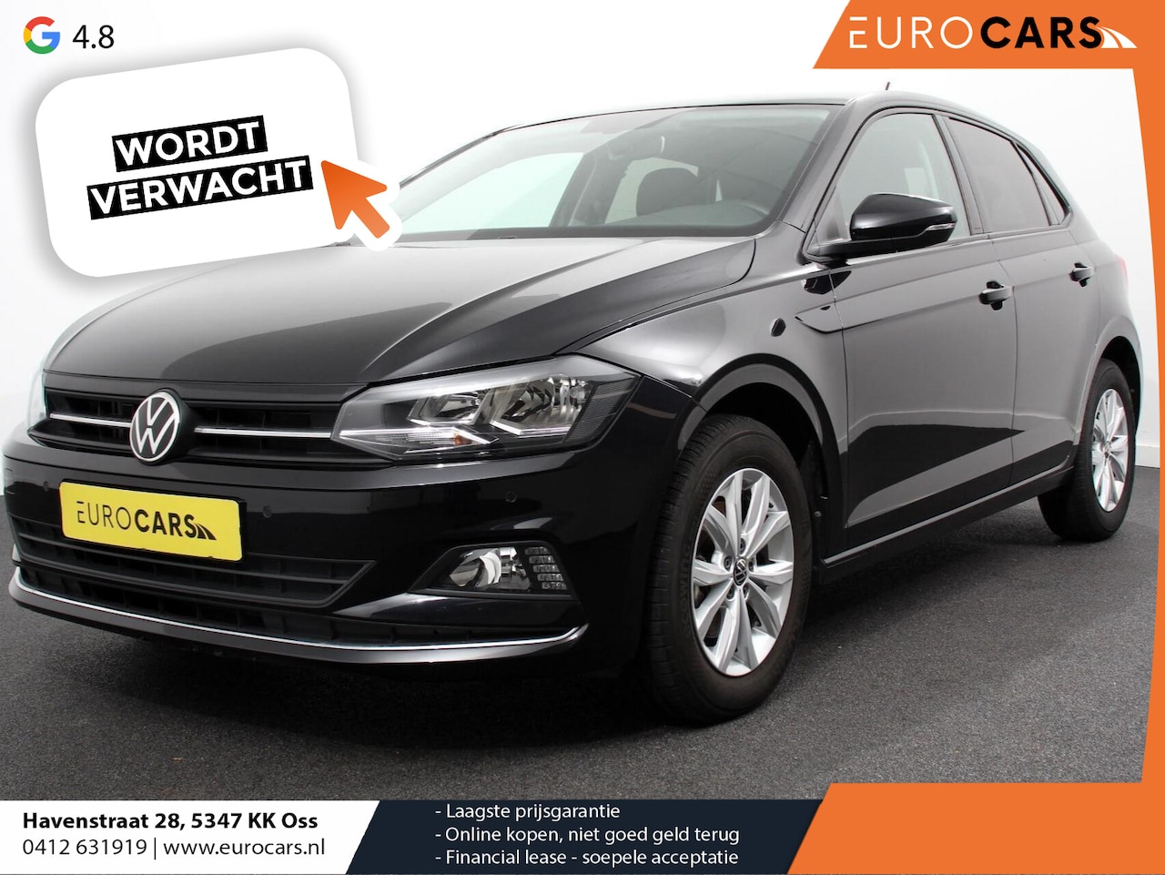 Volkswagen Polo - 1.0 TSI 110pk DSG Highline | Navigatie | Apple Carplay/Android auto | Afneembare trekhaak - AutoWereld.nl