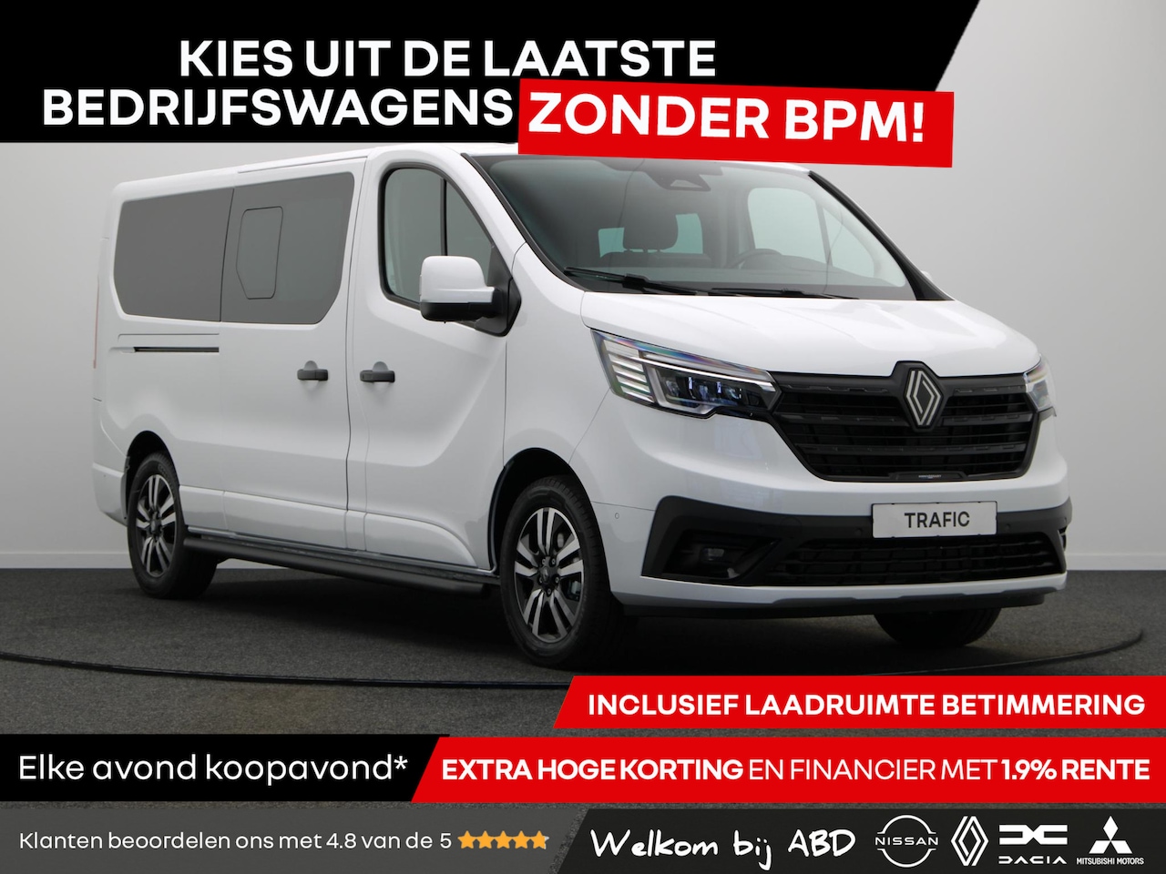 Renault Trafic - 2.0 dCi EDC 170pk T29 L2H1 Extra DC Renault Trafic 2.0 dCi EDC 170 T29 L2H1 Extra DC | Ann - AutoWereld.nl