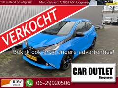 Toyota Aygo - 1.0 VVT-i x-cite A/C, Bluetooth, USB, CC, Cam, LED, LM, z.g.a.n. APK – Inruil Mogelijk –