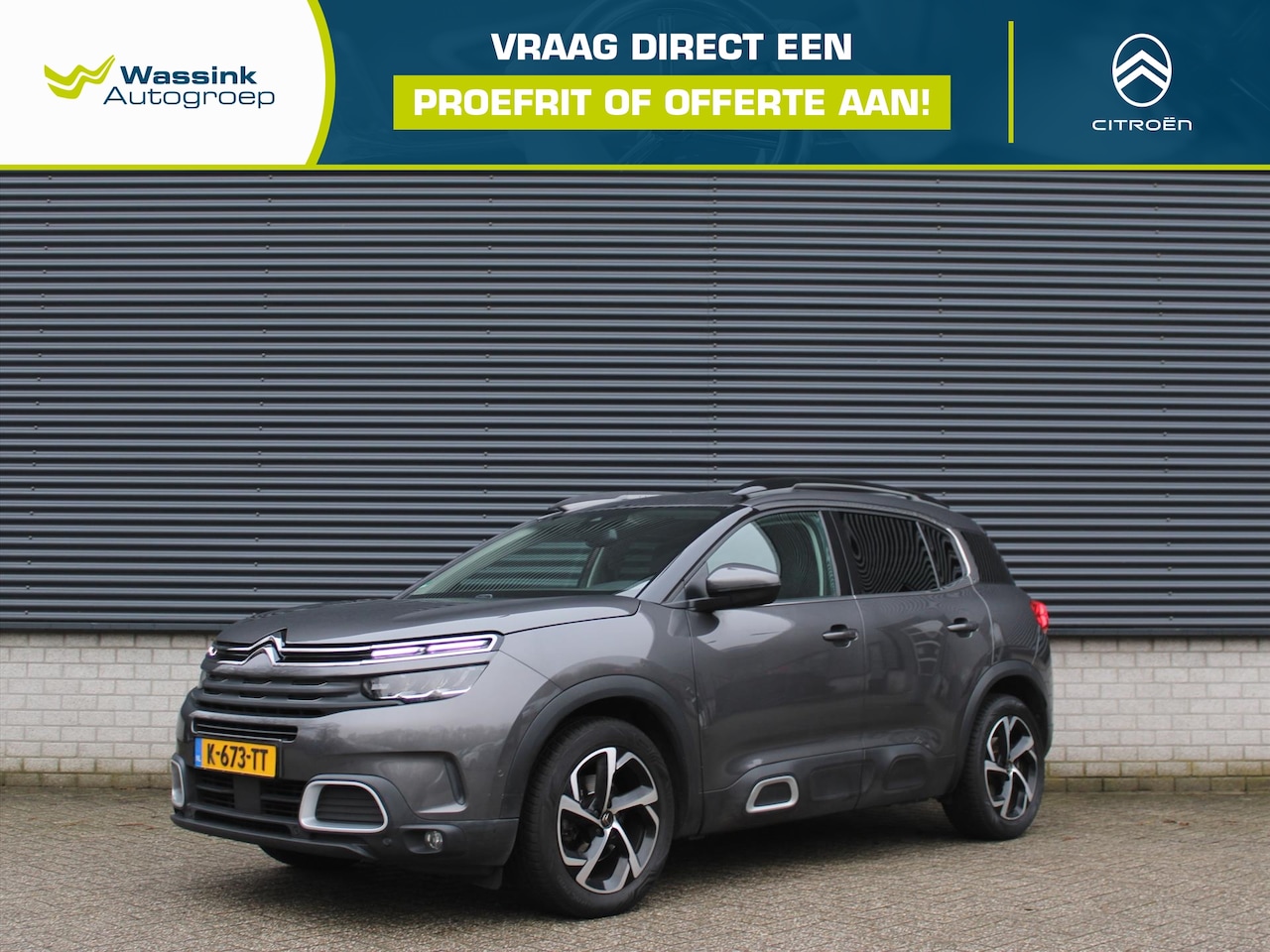 Citroën C5 Aircross - Feel 130 pk I Achteruitrijcamera I Trekhaak I Navigatie I Privacy Glass I Keyless Entry en - AutoWereld.nl