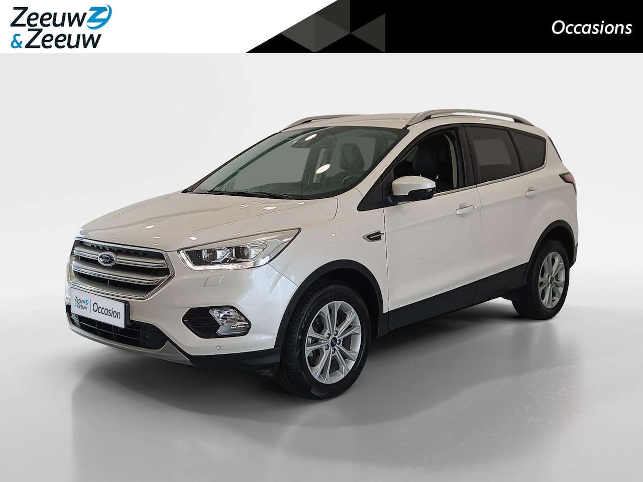 Ford Kuga - 1.5 EcoBoost Titanium *Navi+Camera*Climate*Parc Assist*Elec.Achterklep*LM.Velgen*Trekhaak* - AutoWereld.nl