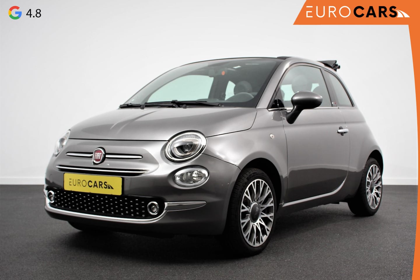 Fiat 500 C - 1.2 Star | Navigatie | Lederen bekleding | Climate Control | 16 Inch Lichtmetalen Velgen | - AutoWereld.nl