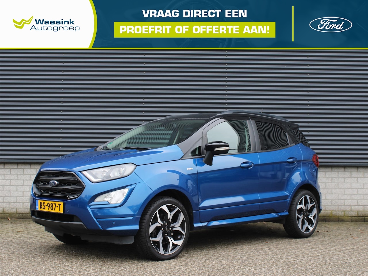 Ford EcoSport - 125 pk ST-Line I Navigation Pack I Parking Pack I Winter Pack I Design Pack I 18 inch Lich - AutoWereld.nl