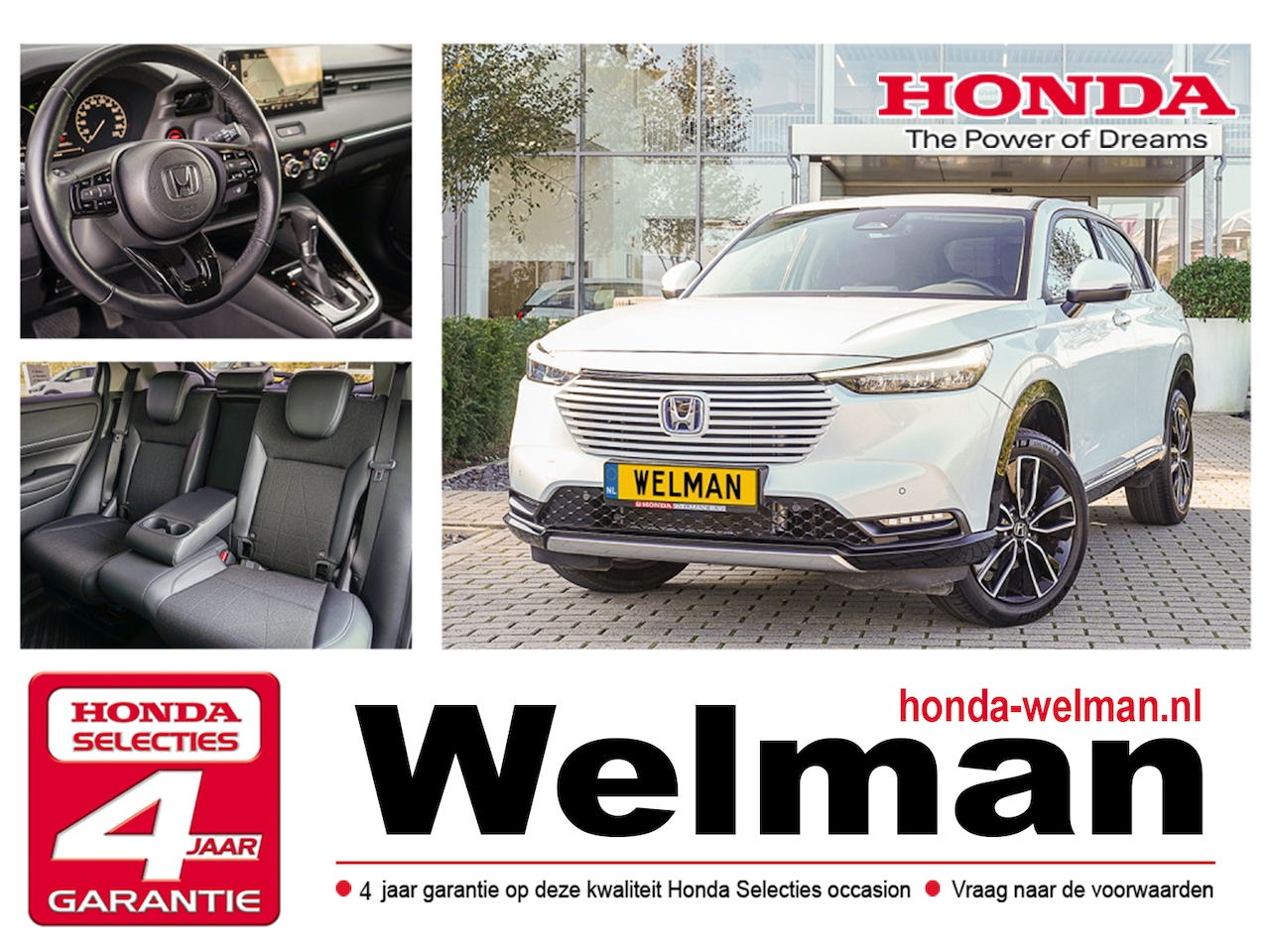 Honda HR-V - 1.5i e:HEV ADVANCE - PRIVACY GLASS - HYBRID - AUTOMAAT - AutoWereld.nl