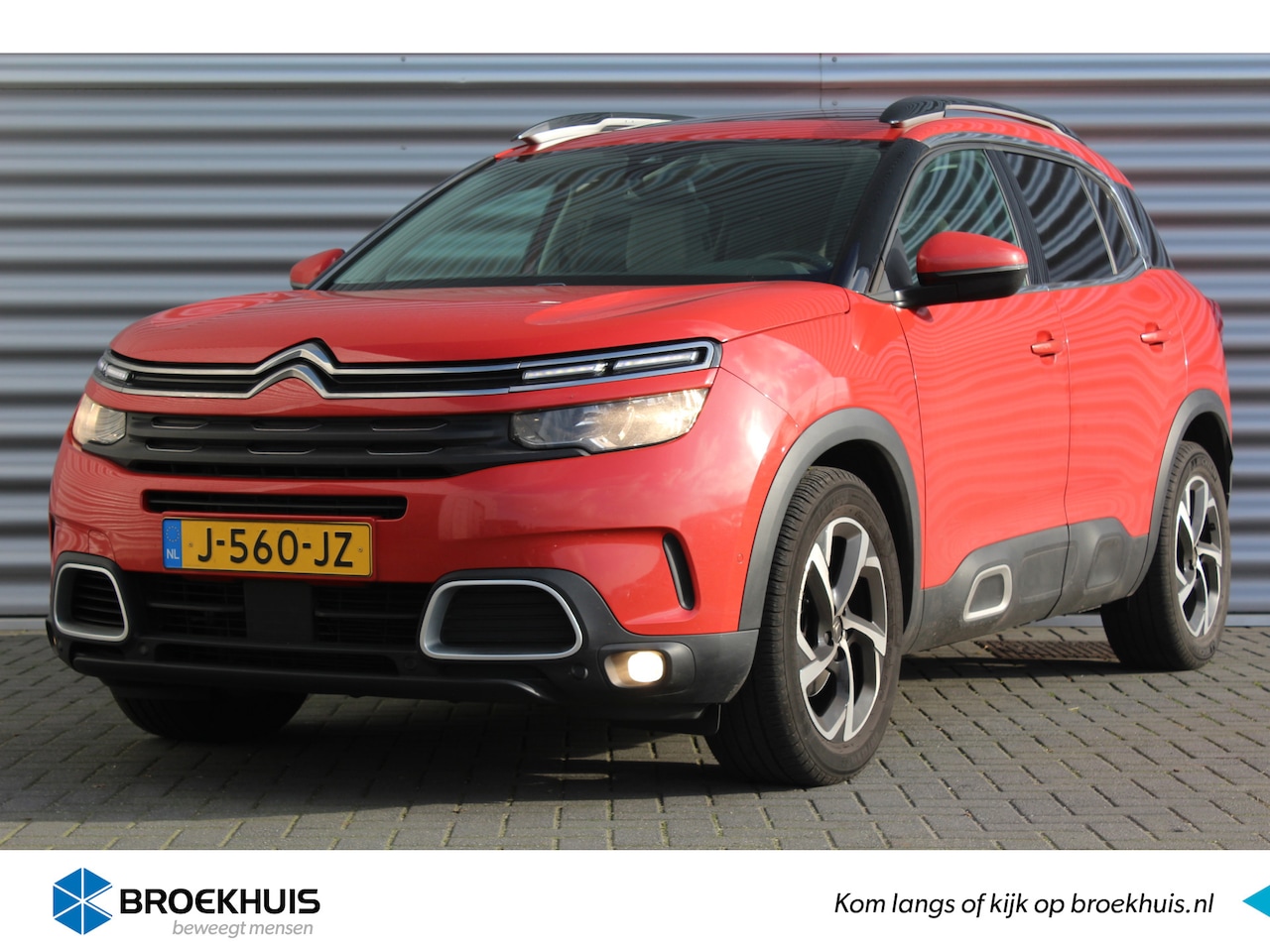 Citroën C5 Aircross - 1.6 PURETECH 180PK FEEL AUTOMAAT / NAVI / LEDER / CLIMA / FULL-LED / PDC / 18" LMV / CAMER - AutoWereld.nl