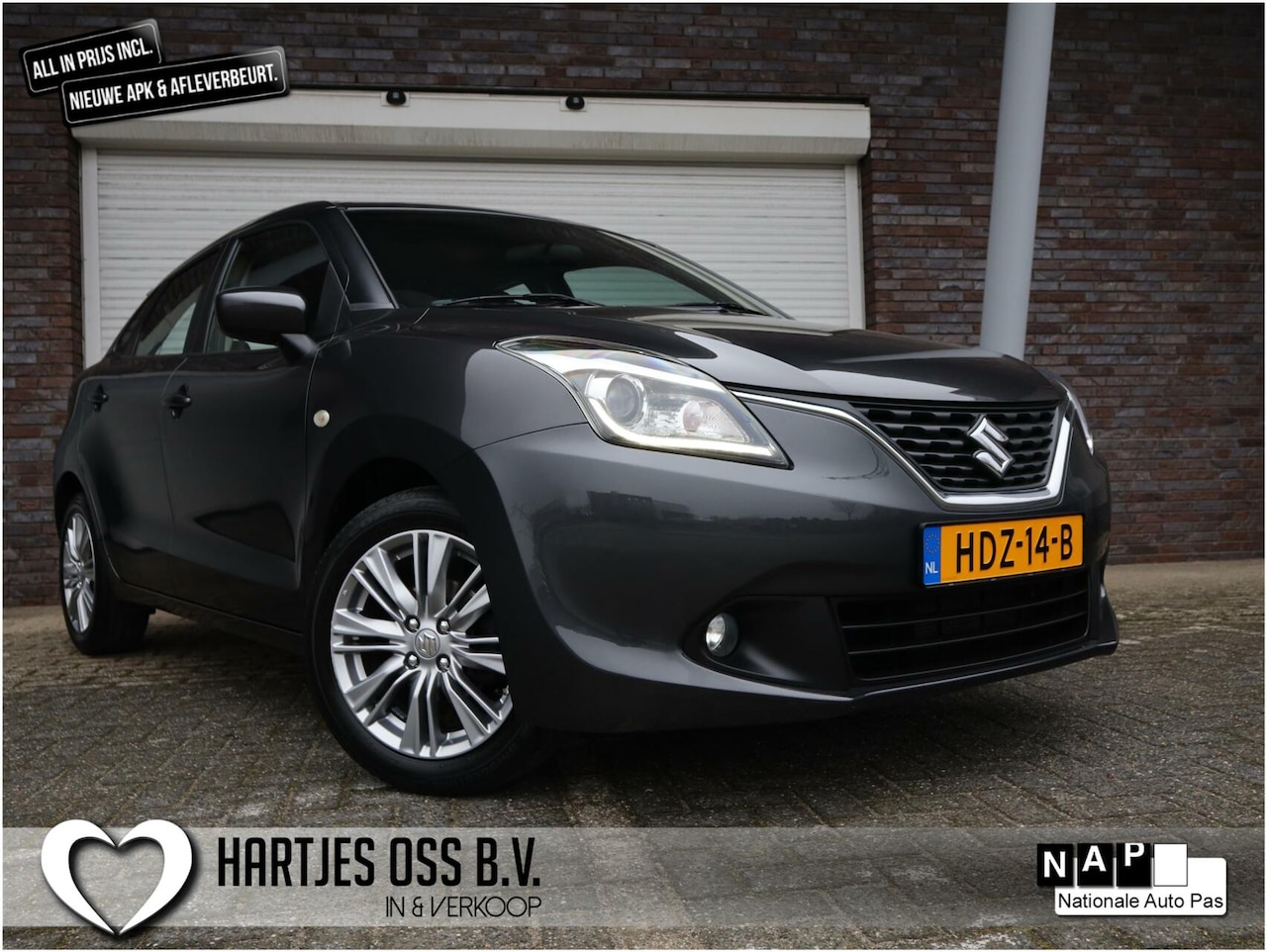 Suzuki Baleno - 1.2 Exclusive Automaat (Vol-Opties) 1 eigenaar - AutoWereld.nl