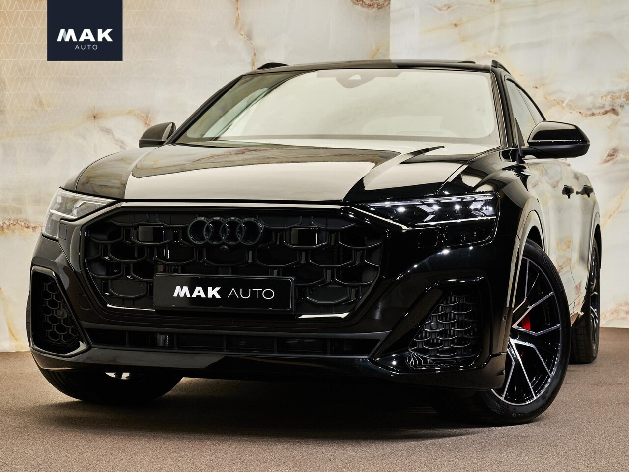 Audi Q8 - 55 TFSI e quattro Pro Line S 55 TFSI e Quattro Pro Line S, 22'', pano, 4W-best, tr.haak, luchtv., B&O, matrix-LED, HUD, - AutoWereld.nl