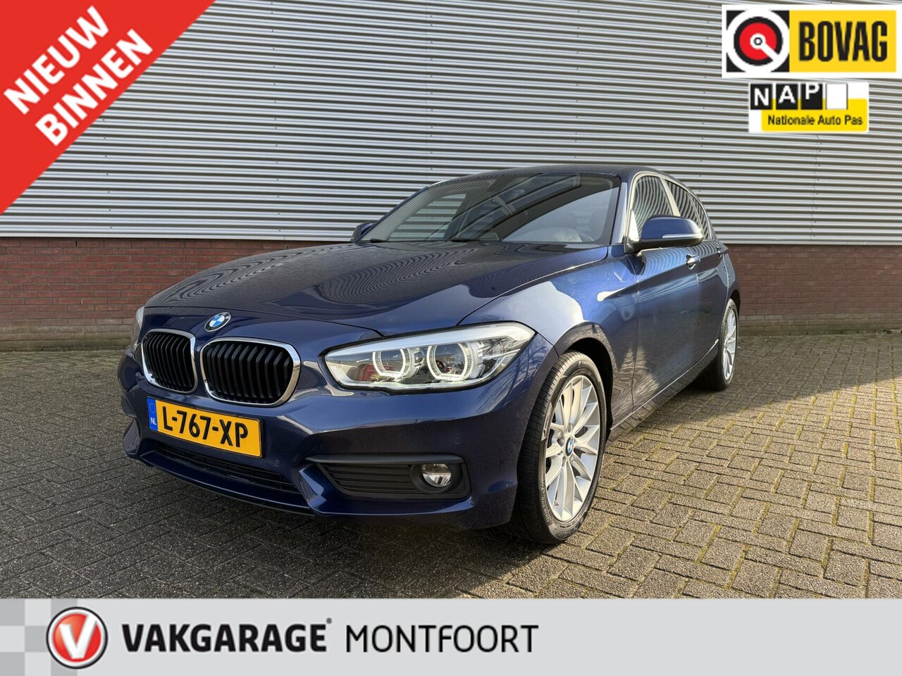 BMW 1-serie - 118i Sport Edition|LED|Stoelverwarming|Navi|Cruise|Bluetooth| - AutoWereld.nl