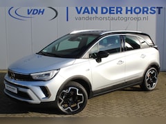 Opel Crossland - 1.2-110pk Turbo 'Elegance'. Mooie en luxe hoogzitter met weinig km's Volautm. airco dual,