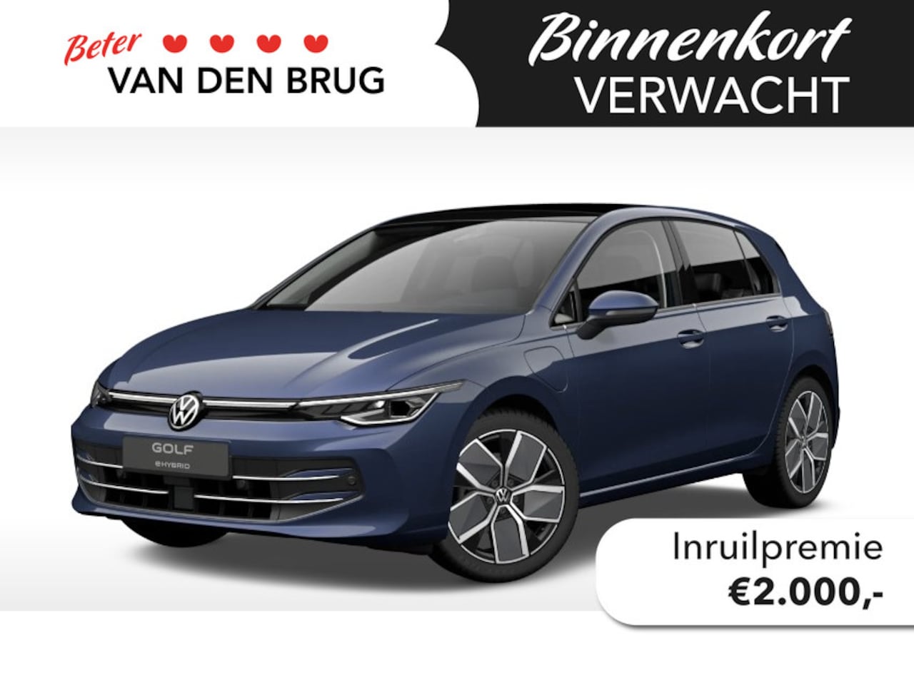 Volkswagen Golf - 1.5 eHybrid Style Edition | LED Matrix | Panoramadak |Harman Kardon | Trekhaak | Headup di - AutoWereld.nl