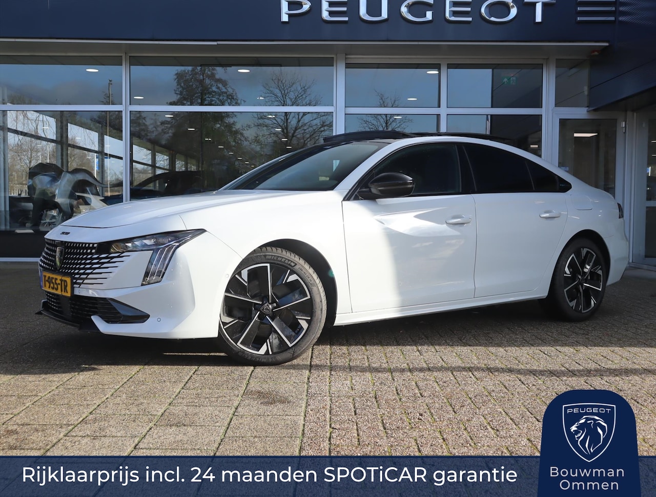 Peugeot 508 - Berline GT Plug-in HYbrid 225PK e-EAT8 Automaat, Rijklaarprijs Panoramadak Focal HiFi Came - AutoWereld.nl