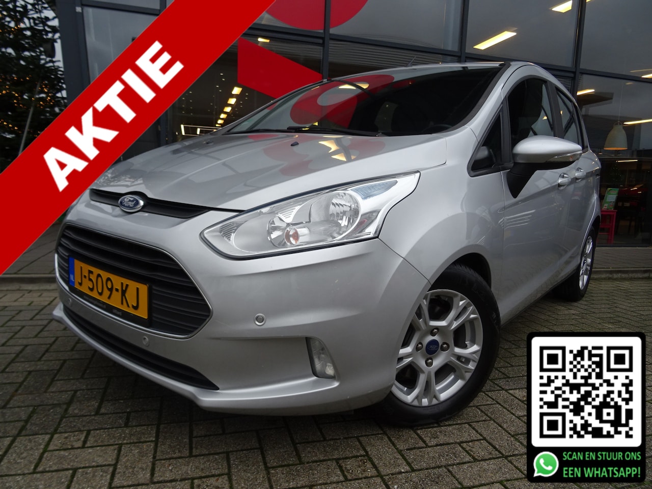 Ford B-Max - 1.0 EcoBoost Titanium / CRUISE CONTROL / CLIMATE CONTROL / PARKEERSENSOREN VOOR EN ACHTER - AutoWereld.nl