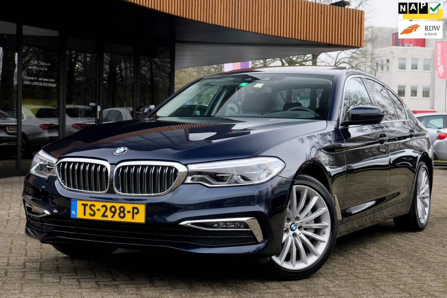 BMW 5-serie - 530i High Executive/Schuifdak/Head-Up/Stoelverwarming/ - AutoWereld.nl