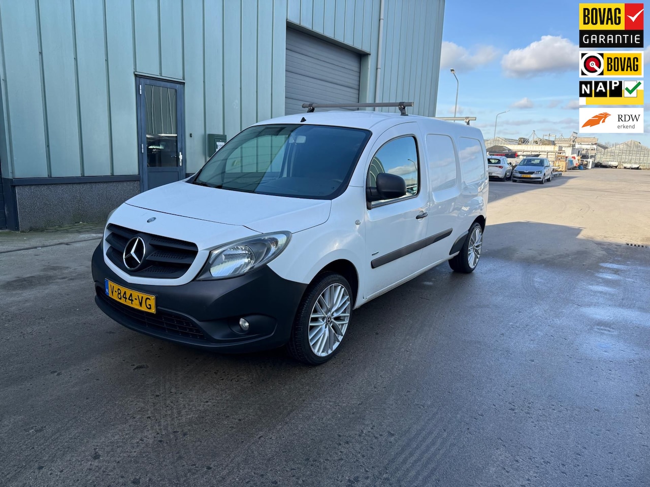 Mercedes-Benz Citan - 109 CDI BlueEFFICIENCY Extra Lang maxi zeer nette bus airco maxi - AutoWereld.nl