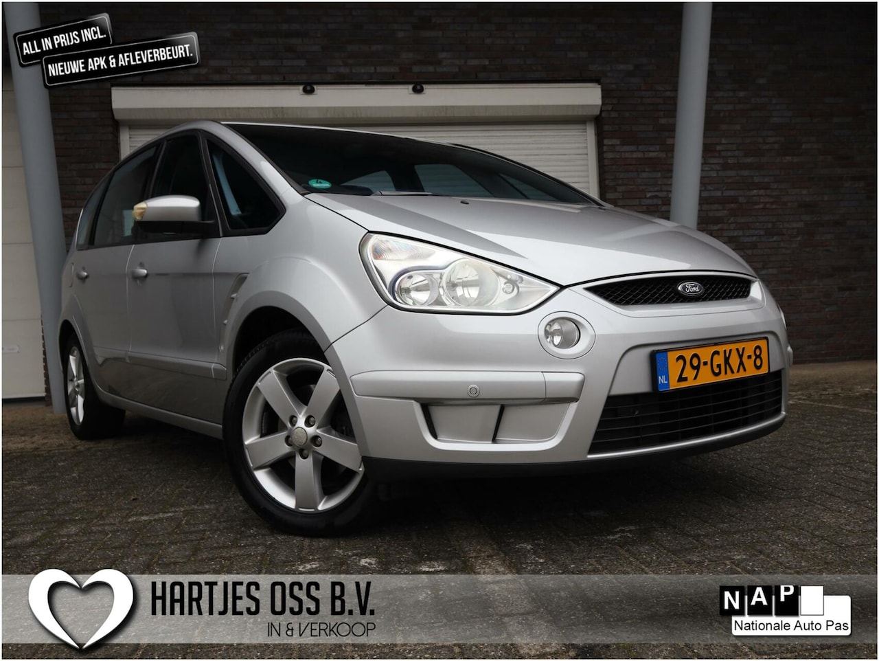 Ford S-Max - 2.0 Titanium (Vol-Opties!) 100% onderhouden - AutoWereld.nl