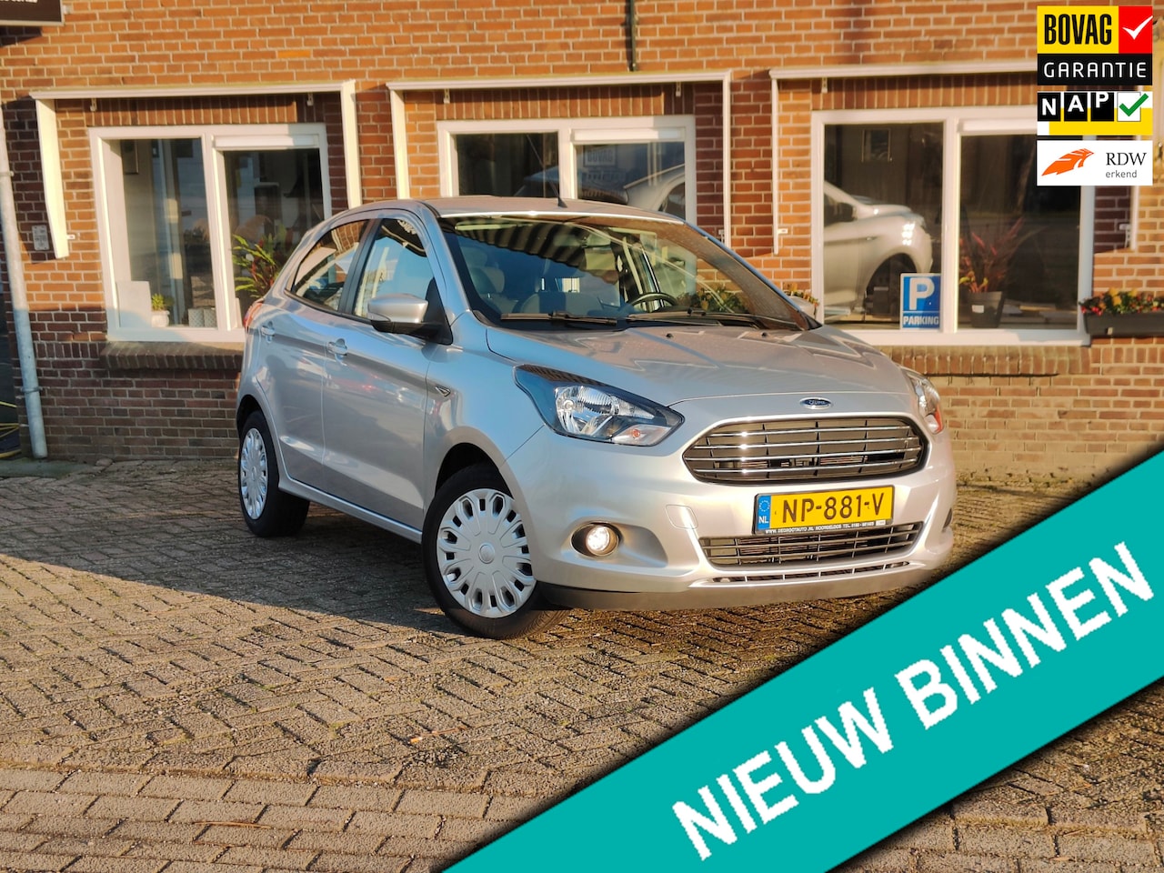 Ford Ka - 1.2 Trend Ultimate Airco Cruise PDC - RIJKLAAR - - AutoWereld.nl