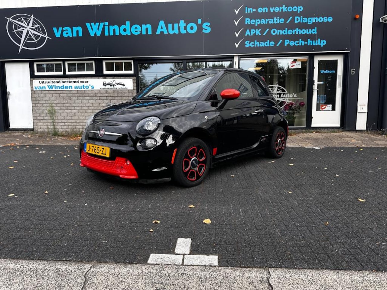 Fiat 500e - 24kwh - Leer - Stoelverw - Clima - AutoWereld.nl