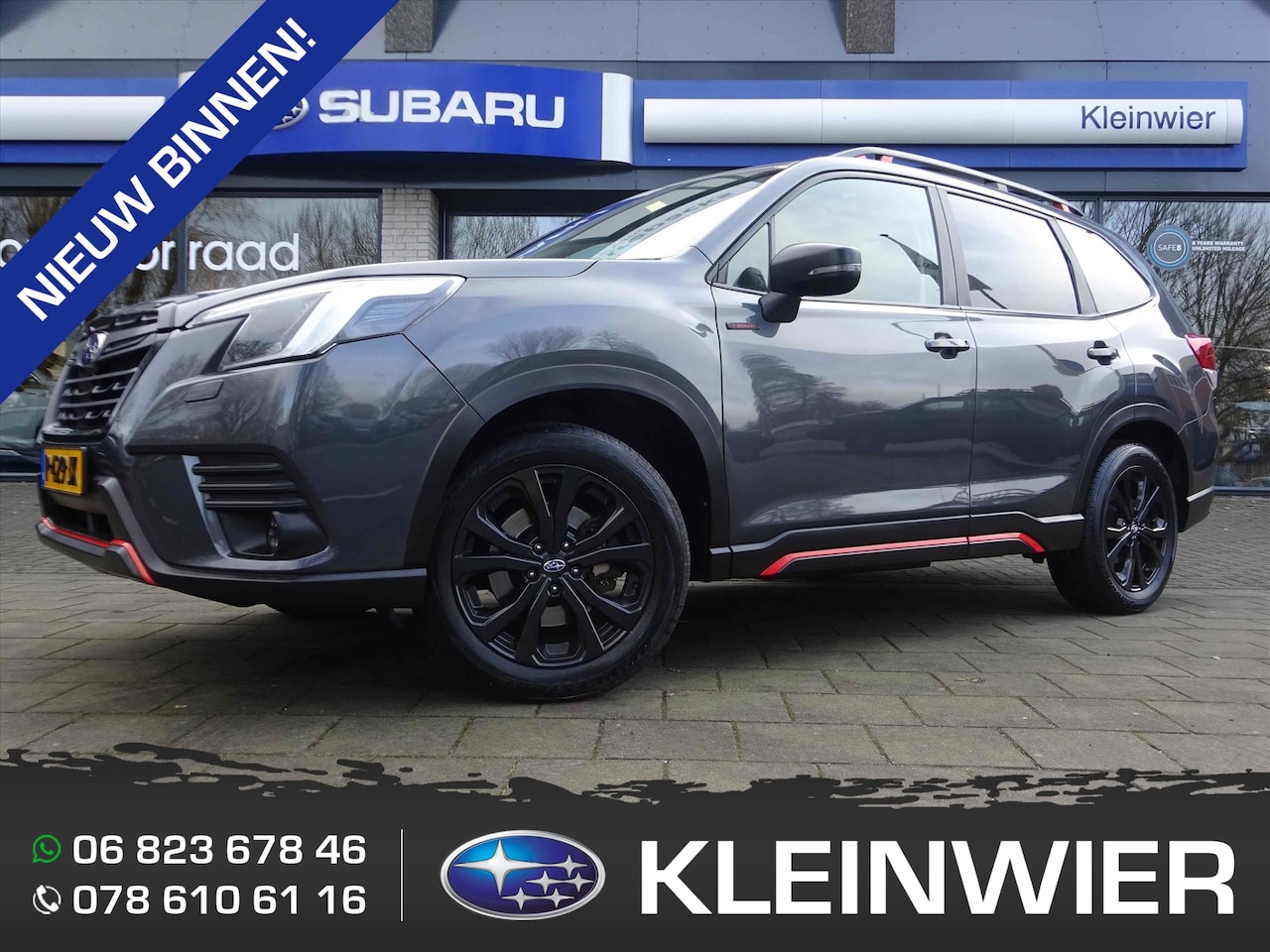 Subaru Forester - 2.0i e-BOXER 150pk CVT Sport Premium | Nederlandse auto | Trekhaak | Navi | Pano | SRS - AutoWereld.nl