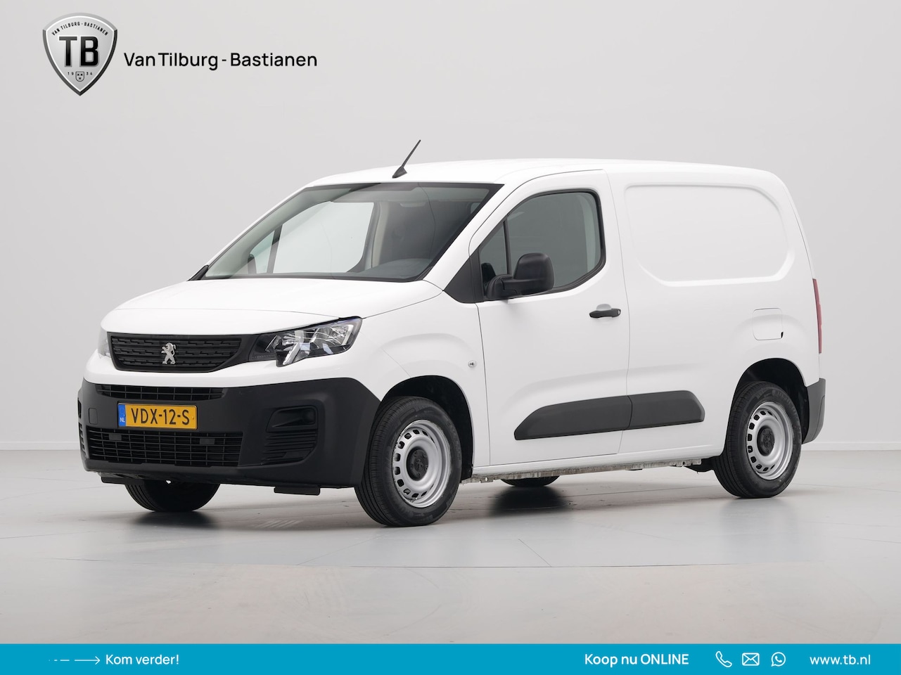 Peugeot Partner - 1.5 BlueHDI Pro Airco Cruise Pdc Trekhaak - AutoWereld.nl