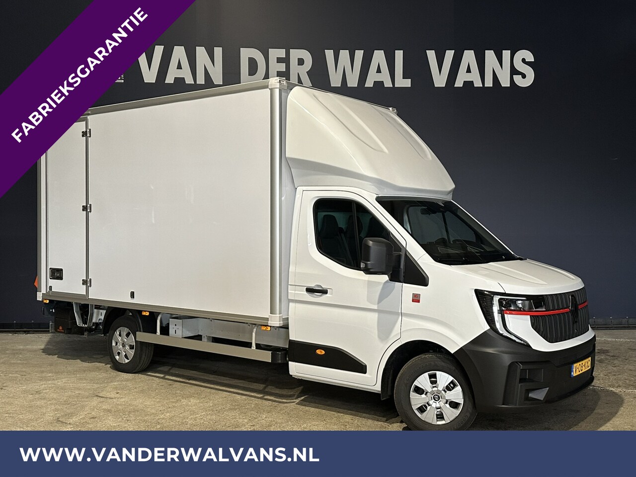 Renault Master - 2.3 dCi 150pk Bakwagen 232cm Hoog Laadklep Zijdeur Fabrieksgarantie Euro6 Airco | LAT OM L - AutoWereld.nl