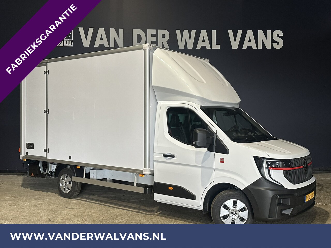 Renault Master - 2.3 dCi 150pk Bakwagen 232cm Hoog Laadklep Zijdeur Fabrieksgarantie Euro6 Airco | LAT OM L - AutoWereld.nl