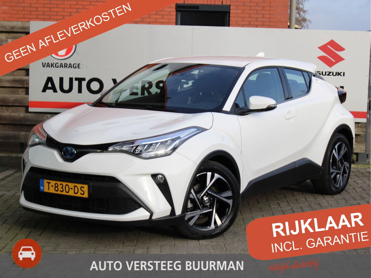 Toyota C-HR - 1.8 Hybrid Dynamic Adaptieve Cruise Control, Achteruitrijcamera, Trekhaak afneembaar!, Key - AutoWereld.nl