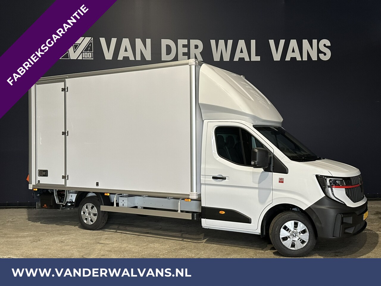 Renault Master - 2.3 dCi 150pk Bakwagen 232cm Hoog Laadklep Zijdeur Fabrieksgarantie Euro6 Airco | LAT OM L - AutoWereld.nl