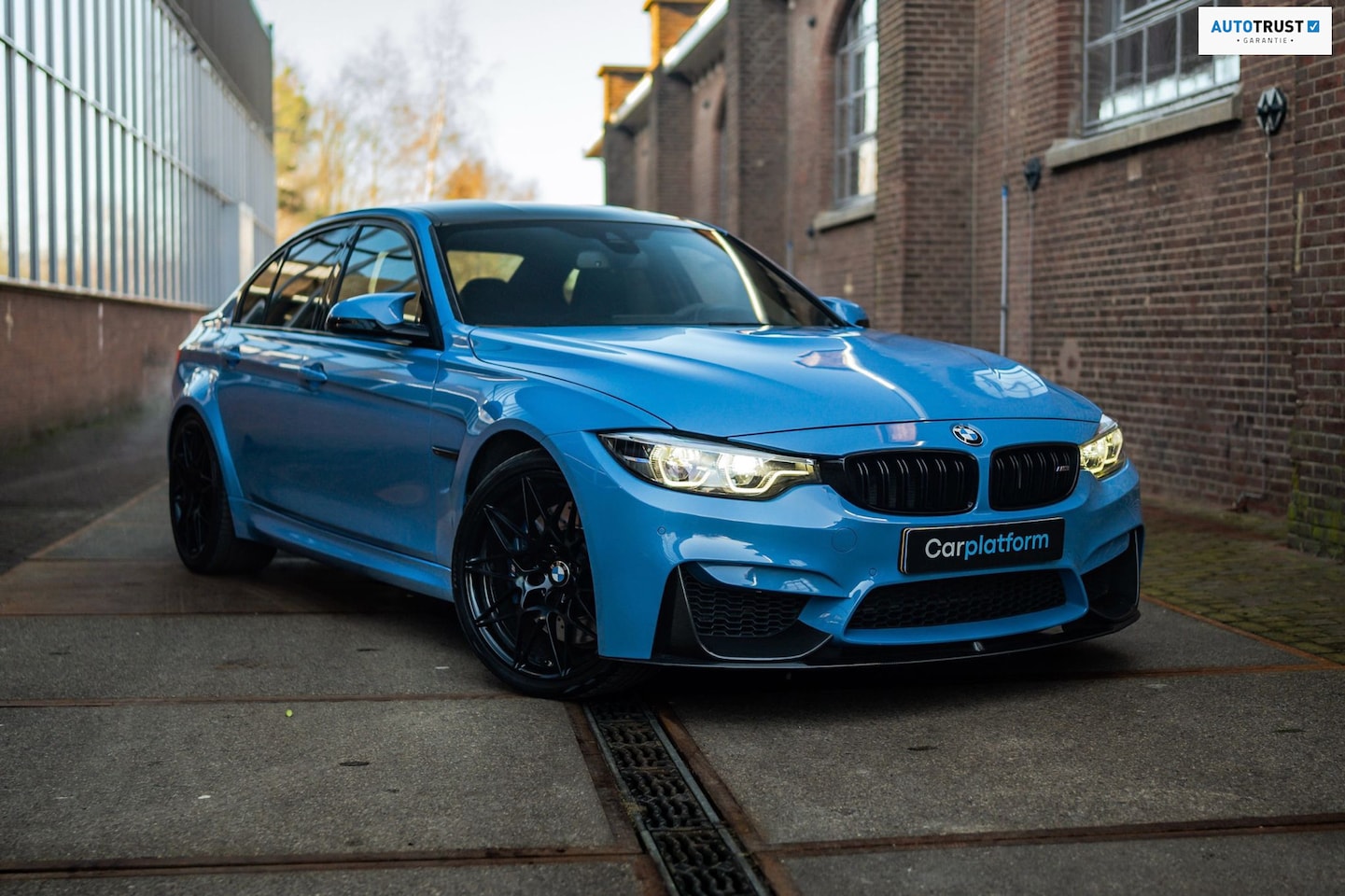 BMW M3 - 3-serie Competition DCTA | Yas Marina Blue| M Performance | HUD | Keyless | H&K - AutoWereld.nl