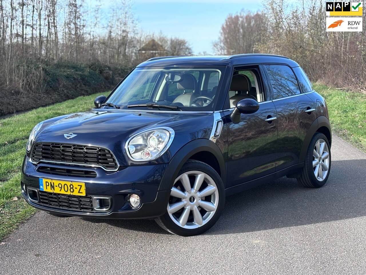 MINI Countryman - Mini 1.6 Cooper S ALL4 Chili Aut/Pano/Leder/Navi/Pdc/Xenon - AutoWereld.nl