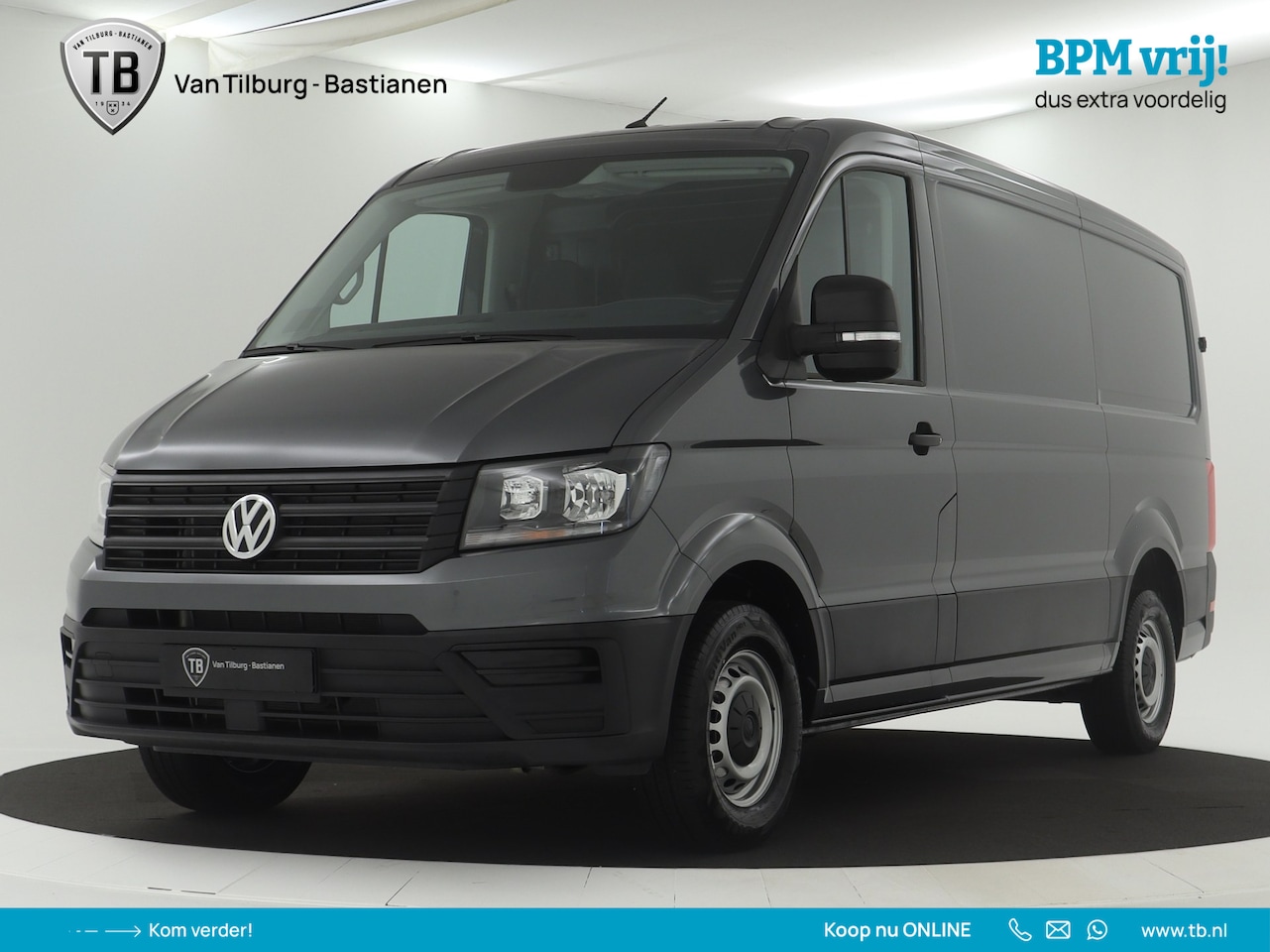 Volkswagen Crafter - 2.0 TDI 103kW 140PK GVW 3.0T L3H2 WB 3640mm Trendline BPM vrij! - AutoWereld.nl