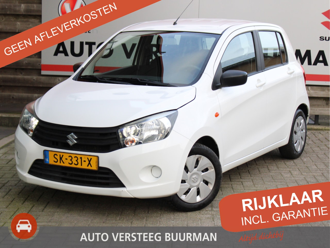 Suzuki Celerio - 1.0 Comfort Airco, Bluetooth, Radio-CD Speler, Elektrische Ramen Voor - AutoWereld.nl