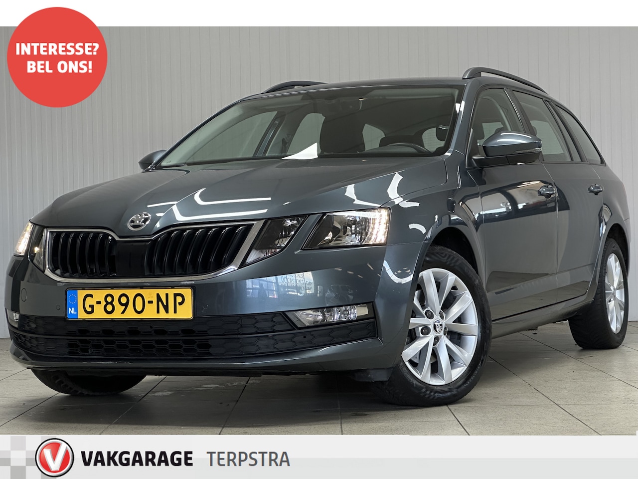 Skoda Octavia Combi - 1.0 TSI Greentech Business Edition /Apple + Android /Navi /Climat /Cruise /Elek. pakket /B - AutoWereld.nl