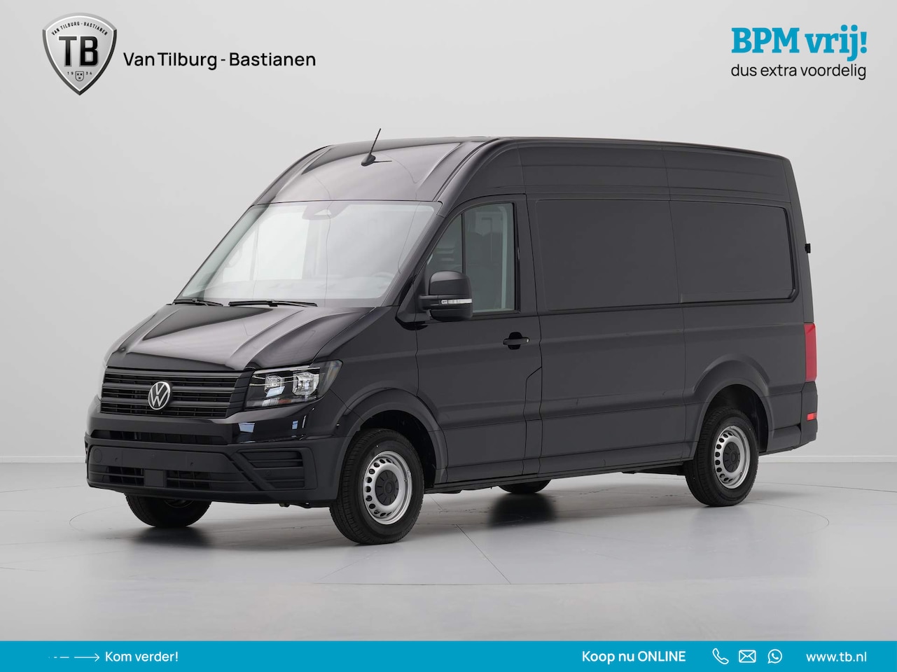 Volkswagen Crafter - 2.0 TDI 103kW 140PK GVW 3.5T L3H3 Trendline BPM vrij! - AutoWereld.nl