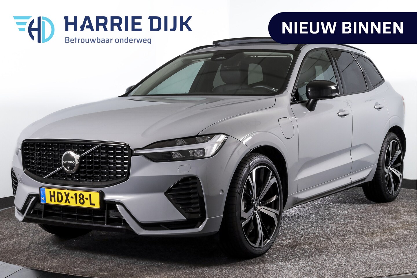 Volvo XC60 - 2.0 T6 Plug-in hybrid AWD Plus Dark | Luchtvering | S/K -Panodak | Dig. Cockpit | Adapt.Cr - AutoWereld.nl