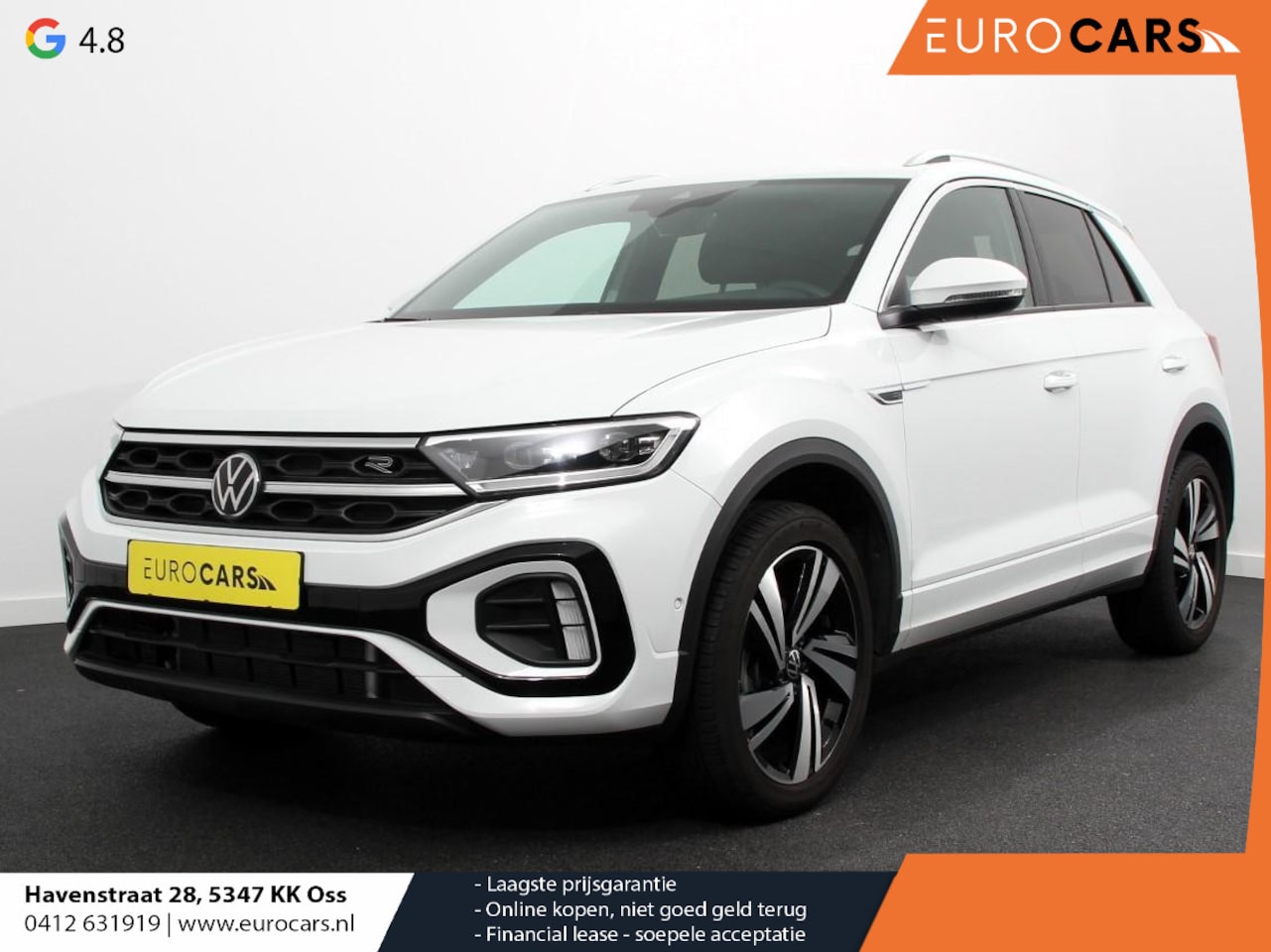 Volkswagen T-Roc - 1.5 TSI R-Line Plus DSG | Navigatie | Apple Carplay/Android Auto | Electrisch bedienbare a - AutoWereld.nl