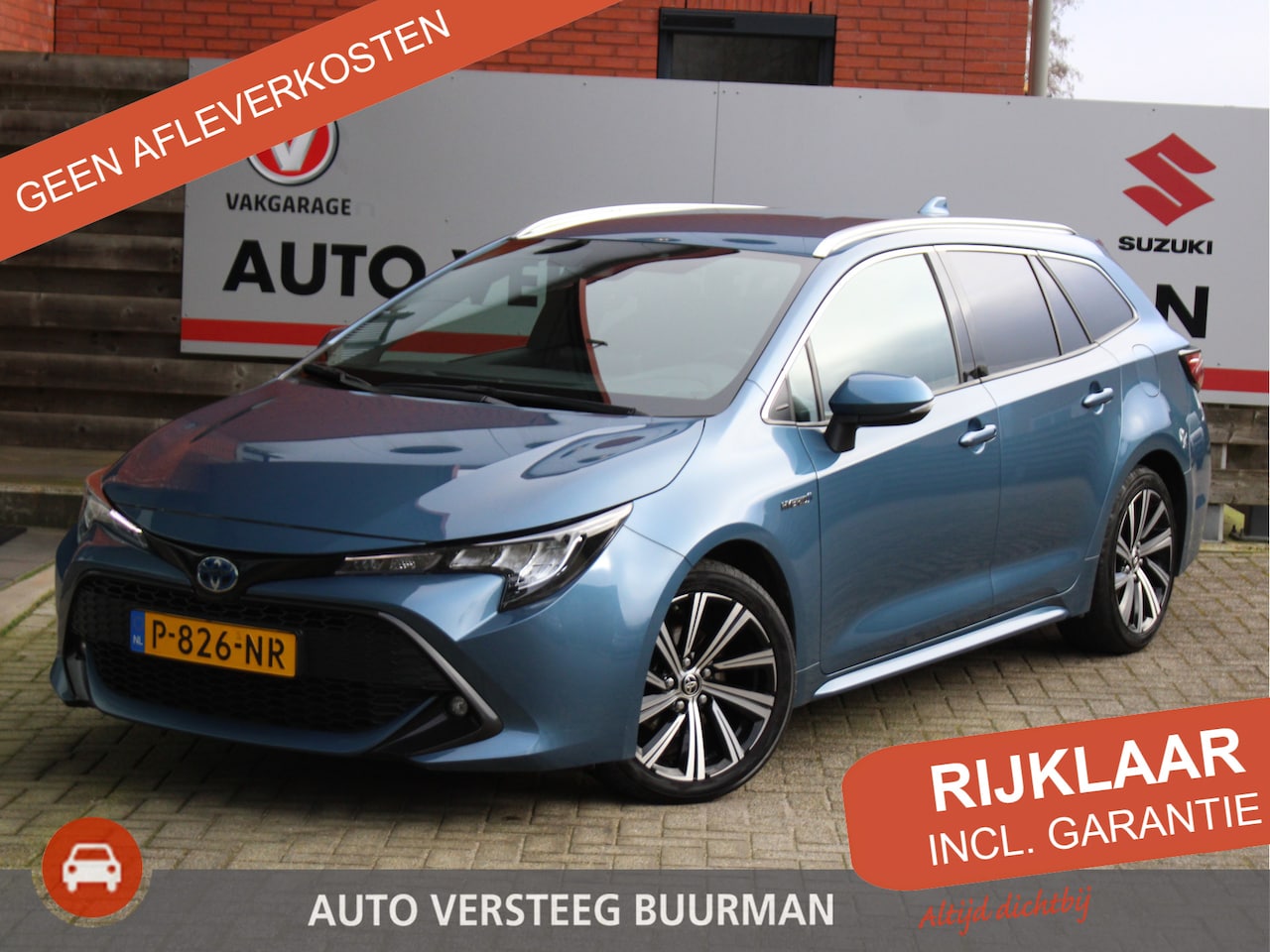 Toyota Corolla Touring Sports - 1.8 Hybrid Dynamic Automaat Adaptieve Cruise Control, Airco Automatisch, Stoelverwarming, - AutoWereld.nl