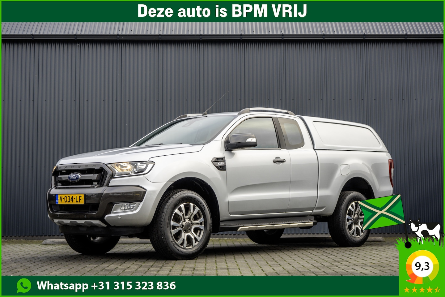 Ford Ranger - 3.2 Wildtrak Supercab | 200 PK | 3.5T Trekgewicht | Euro 6 | Climate | Cruise | Camera - AutoWereld.nl