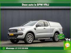 Ford Ranger - 3.2 Wildtrak Supercab | 200 PK | 3.5T Trekgewicht | Euro 6 | Climate | Cruise | Camera