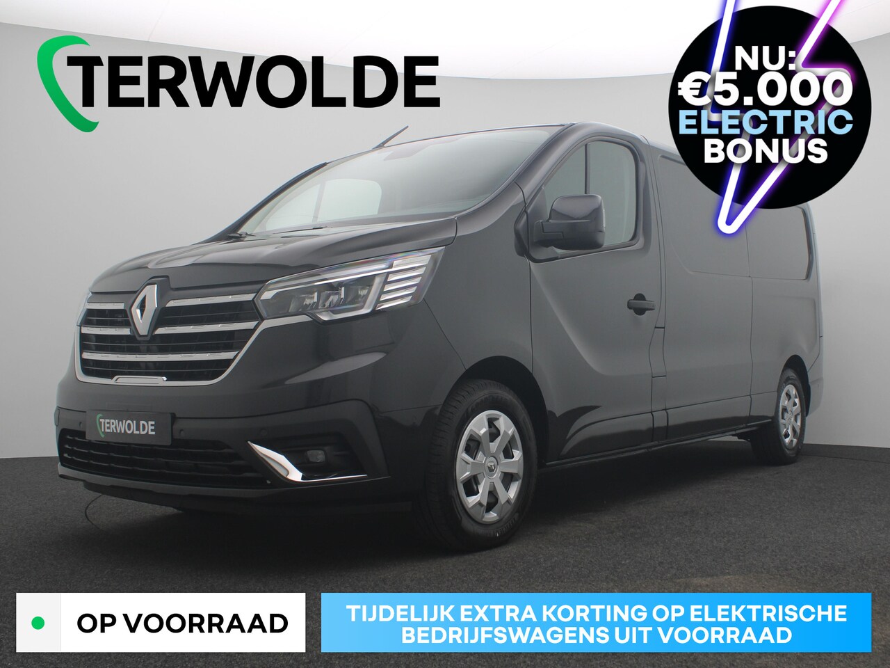 Renault Trafic E-Tech - Gesloten Bestel L2H1 Electric 120 1AT Comfort | Airconditioning | C-Shape LED dagrijverlic - AutoWereld.nl