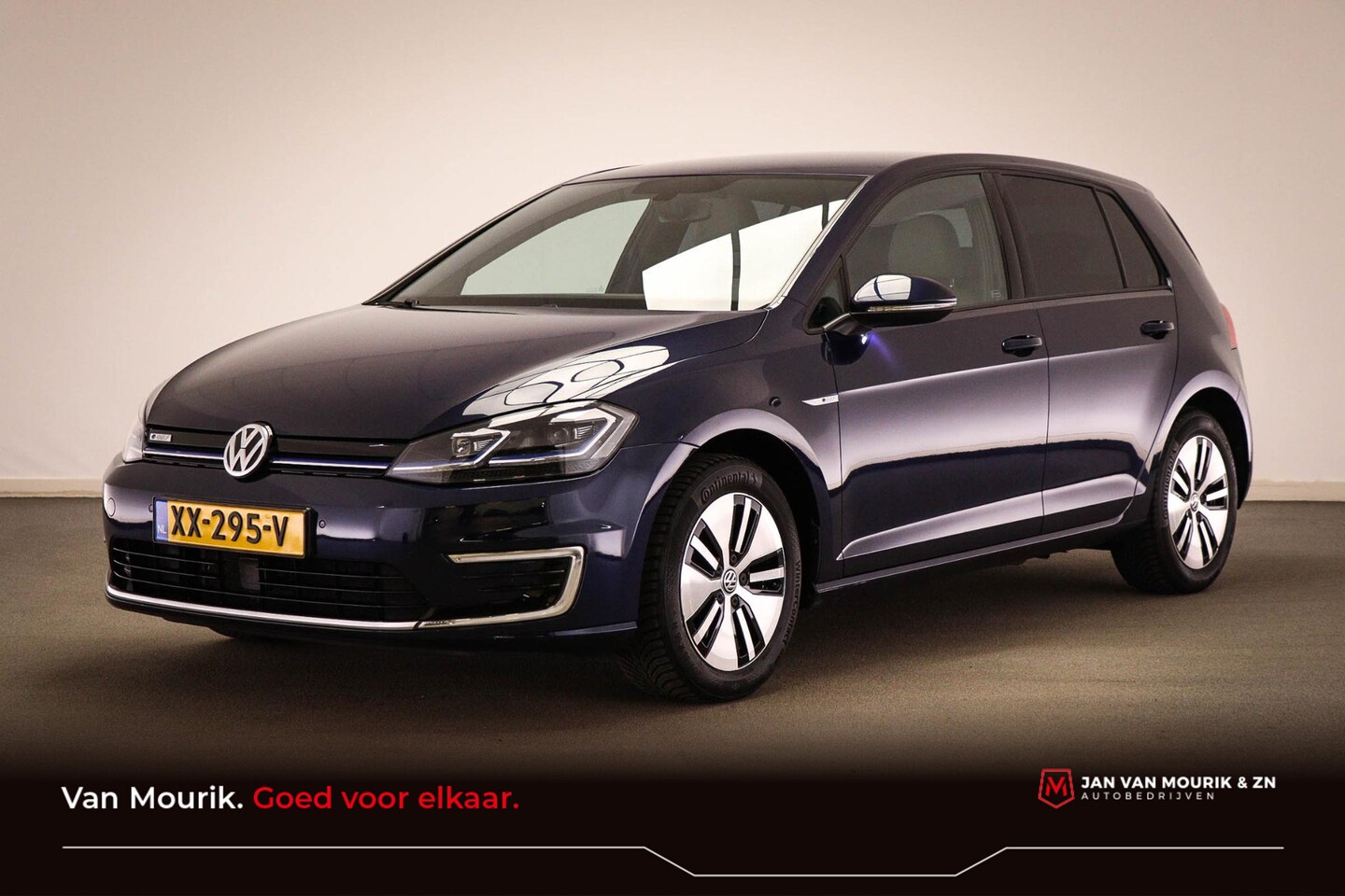 Volkswagen e-Golf - e-Golf | NAVI / LEDER / SPIEGEL- PACK | WARMTEPOMP - AutoWereld.nl