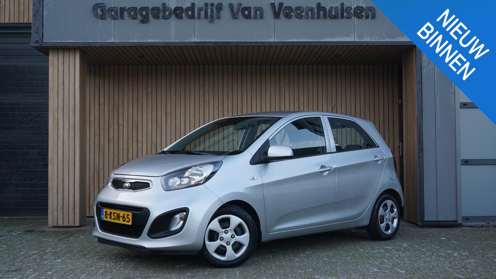 Kia Picanto - 1.2 86pk CVVT ISG 5Drs Comfort Pack 5Drs Airco Elek.pakket Aux *NL auto* 33686km! 1e Eigen - AutoWereld.nl