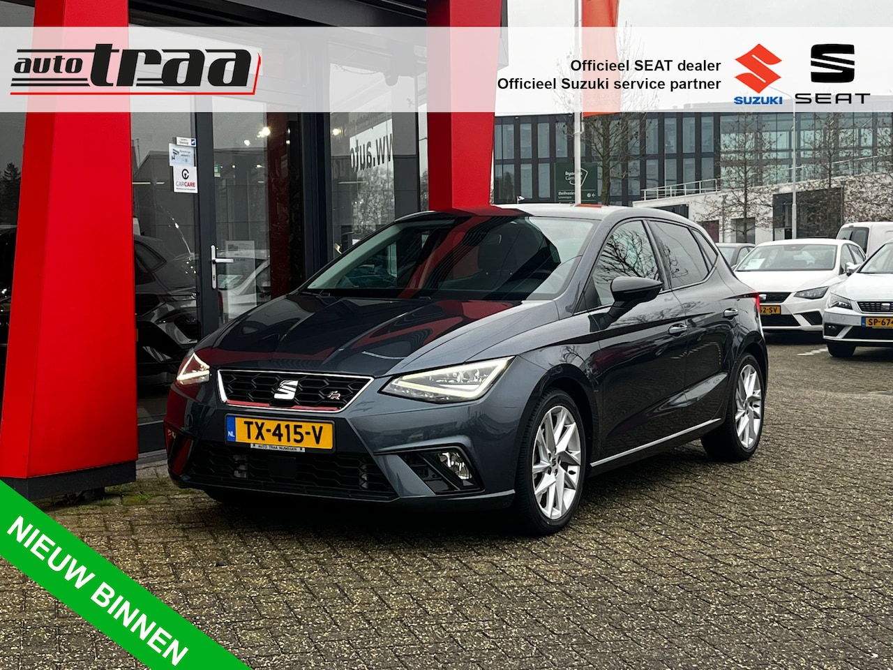 Seat Ibiza - 1.0 TSI FR Business Intense / 115PK 6 Versn. / All-season banden / 17'' LMV / - AutoWereld.nl