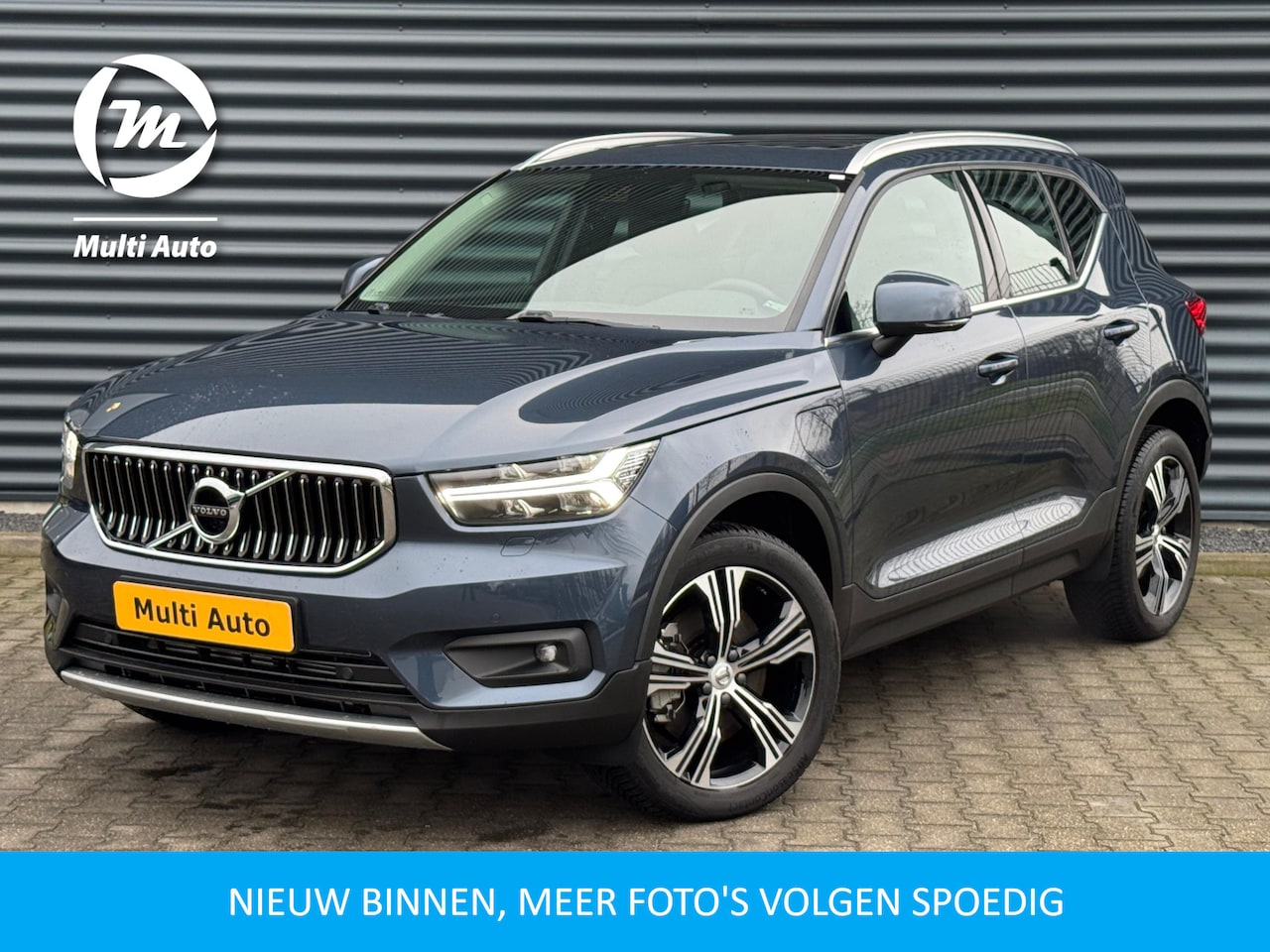 Volvo XC40 - T4 Recharge Inscription Plug In Hybrid PHEV | Panodak | Lederen Sportstoelen Memory | Appl - AutoWereld.nl