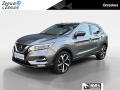 Nissan Qashqai - 1.3 DIG-T Tekna DEALER ONDERHOUDEN | 12 MAANDEN BOVAG GARANTIE | PANORAMADAK | LEDER