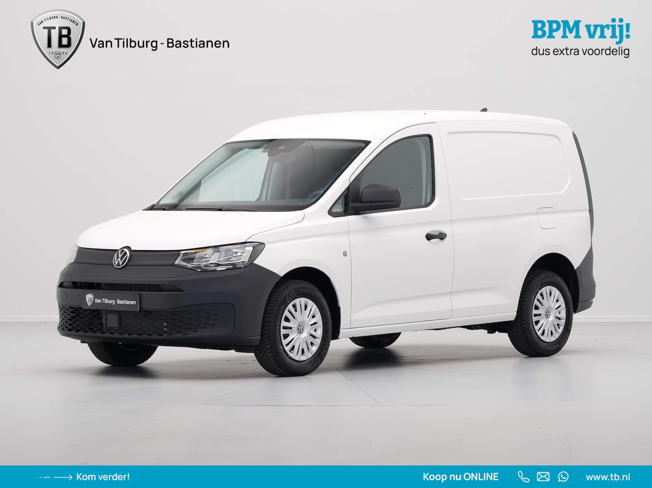 Volkswagen Caddy Cargo - 2.0 TDI 75kW 102PK Comfort BPM vrij! - AutoWereld.nl