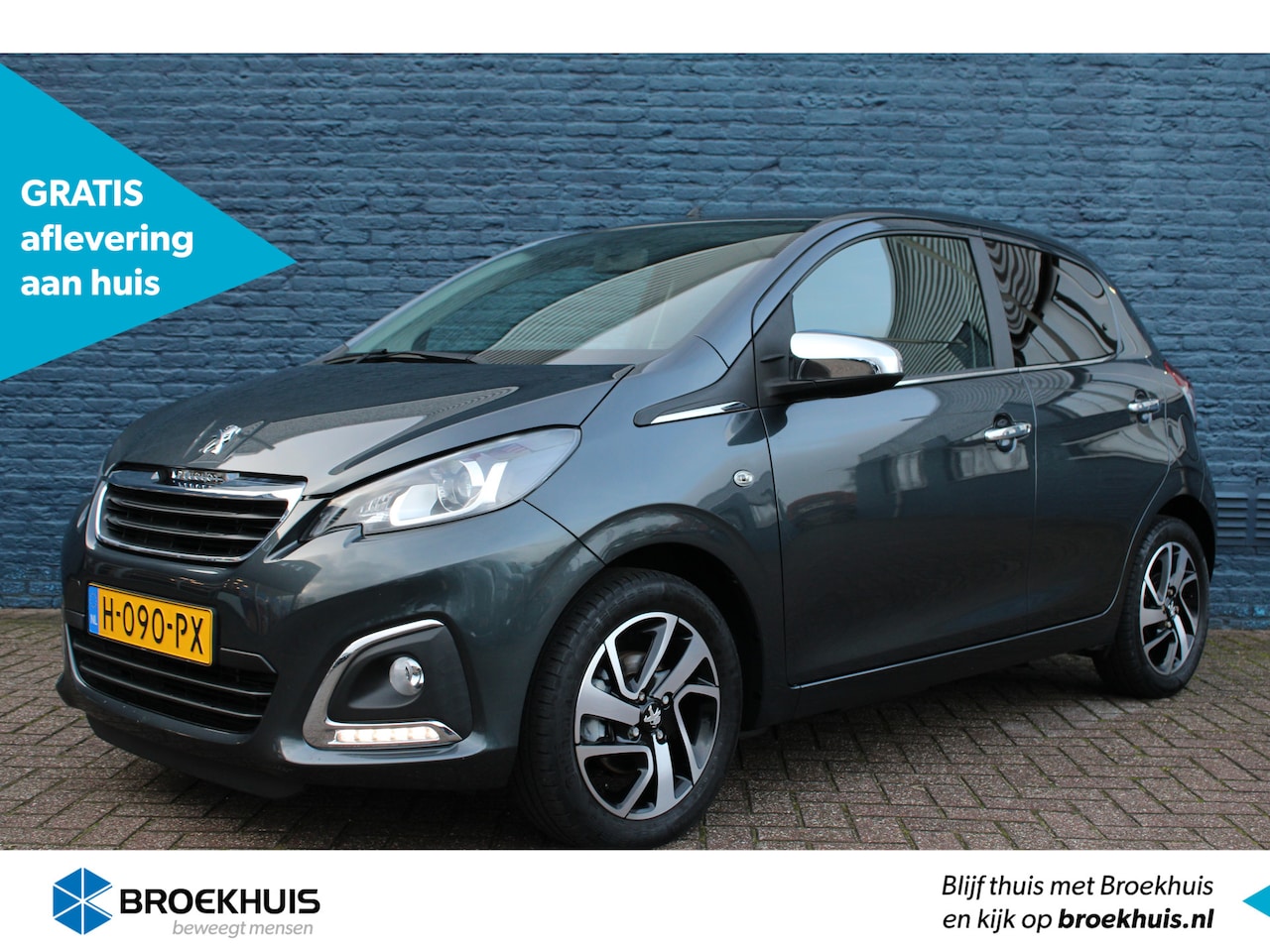 Peugeot 108 - 5drs 1.0 e-VTi Allure | Navi by app | Camera | Climate control | Lichtmetaal | - AutoWereld.nl