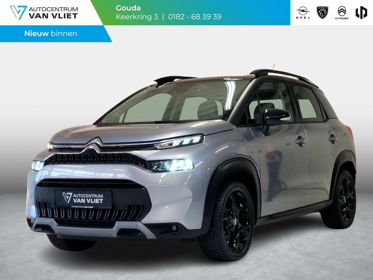 Citroën C3 Aircross - 1.2 PureTech Feel Automaat | Elektrisch dakraam | Leder | Navigatie | Voorruitverwarming - AutoWereld.nl