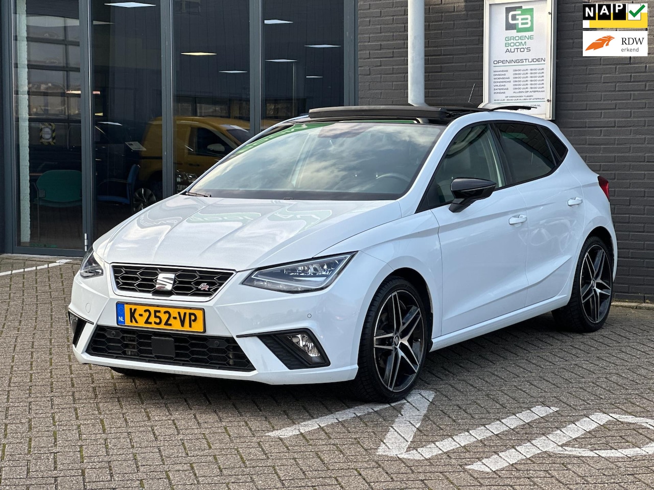 Seat Ibiza - 1.5 TSI FR Business Intense Plus/PANO-DAK/150 PK/CAMERA/NL-AUTO NAP!! - AutoWereld.nl