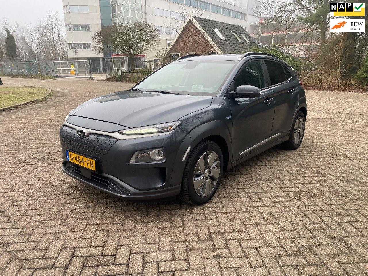 Hyundai Kona Electric - EV Premium 64 kWh EXPORT - AutoWereld.nl